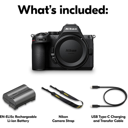 Nikon Z5 II Mirrorless Camera with FTZ II Mount Adapter - Image 13