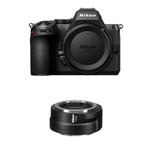 Nikon Z5 II Mirrorless Camera with FTZ II Mount Adapter - Image 3