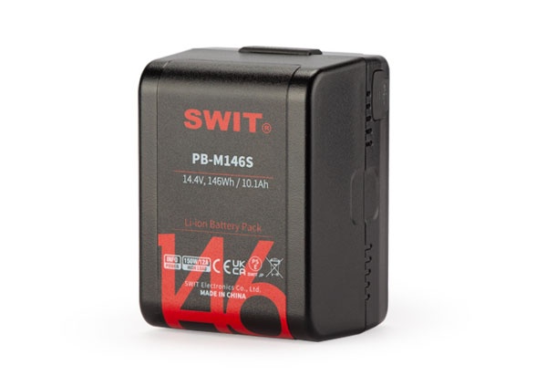 SWIT PB-M146S 146Wh Pocket V-Mount Battery - Tiny- Fly-Safe & High-Load Power