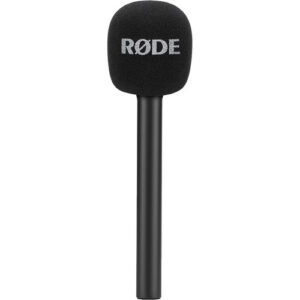 RODE Interview GO Handheld Mic Adapter for Wireless Clip-On Transmitter - Black