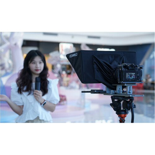FeelWorld TP16 Folding Teleprompter with Remote Control for Tablets - الصورة 7
