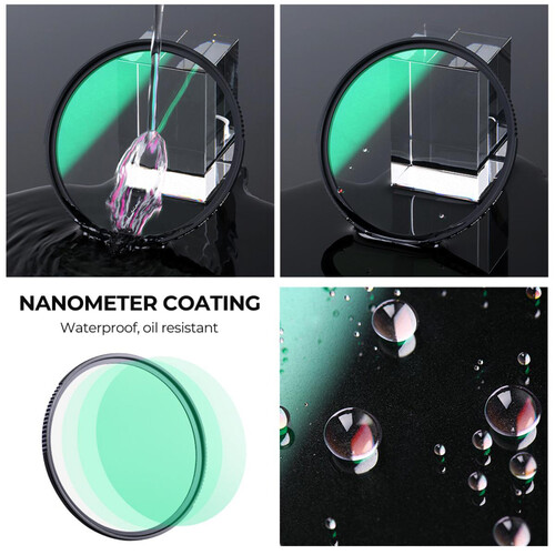 K&F Concept Nano-X Black Diffusion Filter 82mm 1/2 Grade - الصورة 3