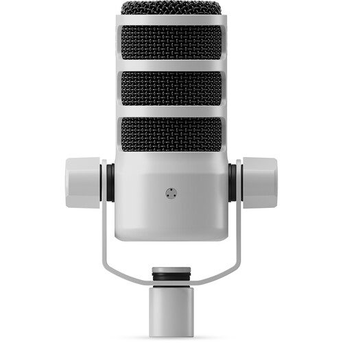 RODE PodMic USB and XLR Dynamic Broadcast Microphone -White - الصورة 3