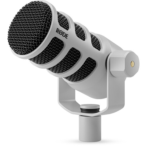 RODE PodMic USB and XLR Dynamic Broadcast Microphone -White - الصورة 5