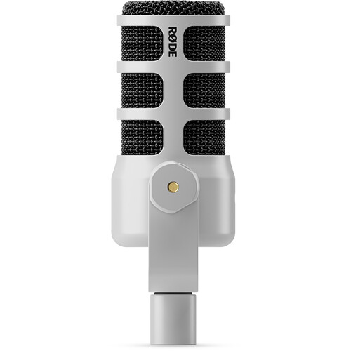 RODE PodMic USB and XLR Dynamic Broadcast Microphone -White - الصورة 4