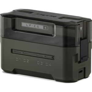 Tilta Portable Charging Station for LP-E6 Batteries -Green