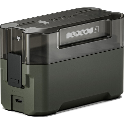 Tilta Portable Charging Station for LP-E6 Batteries -Green - الصورة 3