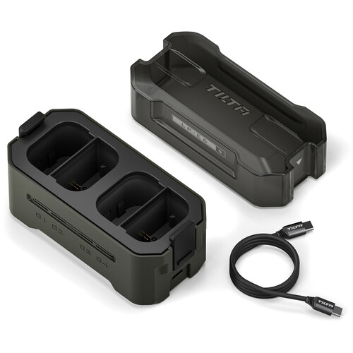 Tilta Portable Charging Station for LP-E6 Batteries -Green - الصورة 2