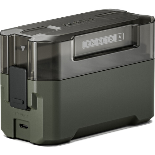 Tilta Portable Charging Station for EN-EL15C Batteries - Green - الصورة 2