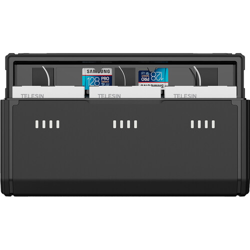 TELESIN Pocket-Size 3-Slot Charger Box for GoPro HERO13 Battery - Image 6