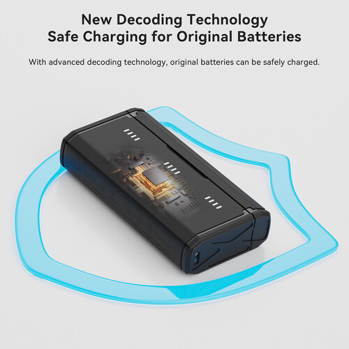 TELESIN Pocket-Size 3-Slot Charger Box for GoPro HERO13 Battery - Image 8