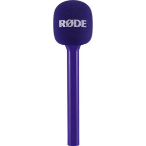 RODE Interview GO Handheld Mic Adapter for Wireless Clip-On Transmitter - purple