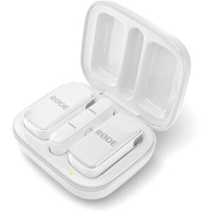 RODE Wireless Micro 2-Person Ultracompact Wireless Microphone System with Lightning Connector -White
