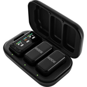 RODE Wireless Micro 2-Person Ultracompact Wireless Microphone Pro System for Cameras and Mobile Devices - 2.4 GHz