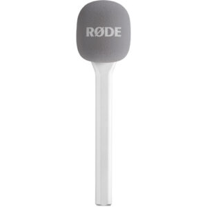 RODE Interview GO Handheld Mic Adapter for Wireless Clip-On Transmitter - White