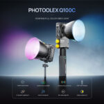 PHOTOOLEX Q100C RGB LED Monolight - الصورة 20