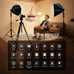 PHOTOOLEX Q100C RGB LED Monolight - الصورة 15