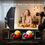 PHOTOOLEX Q100C RGB LED Monolight - الصورة 13