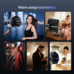 PHOTOOLEX Q100C RGB LED Monolight - الصورة 12