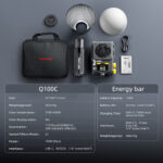 PHOTOOLEX Q100C RGB LED Monolight - الصورة 10