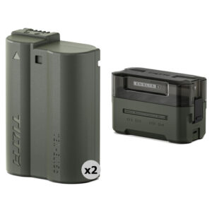 Tilta EN-EL15C Kit with 2 Batteries and Charging Station -Green