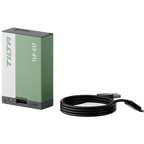 Tilta LP-E17 Kit with 2 Batteries and 2-Bay USB Charger -Ash Green - الصورة 4
