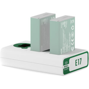 Tilta 2-Channel Battery Charger for LP-E17 Batteries -Forest Green
