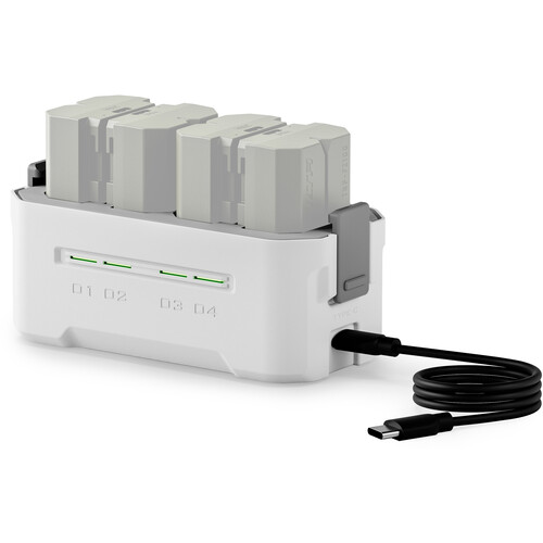 Tilta NP-FZ100 Kit with 4 Batteries and 4-Bay USB Charger Off White - الصورة 4