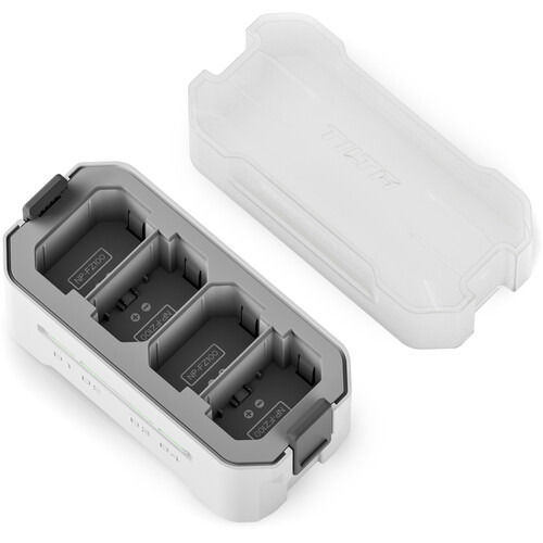 Tilta Portable Charging Station for NP-FZ100 Batteries Off-White - الصورة 3