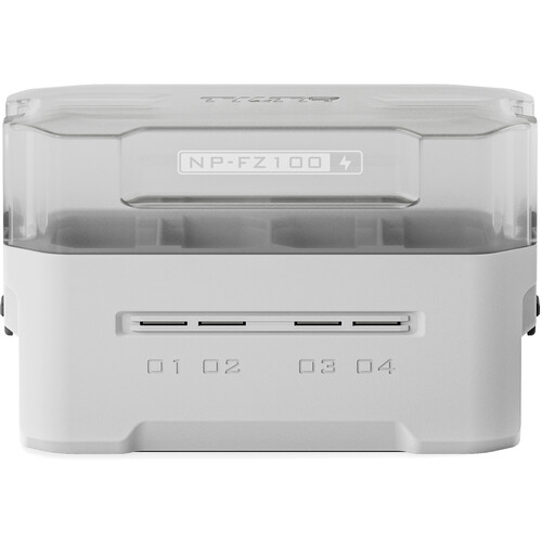 Tilta NP-FZ100 Kit with 4 Batteries and 4-Bay USB Charger Off White - الصورة 2