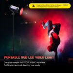 PHOTOOLEX Q40C RGB LED Monolight - الصورة 14