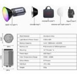 PHOTOOLEX Q40C RGB LED Monolight - الصورة 10