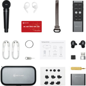 Hollyland MELO P1 Combo Wireless Handheld Microphone System (Space Gray)
