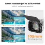 K&F Concept Nano-Xcel Matte Box Kit for 4x5.65 Filters - الصورة 7