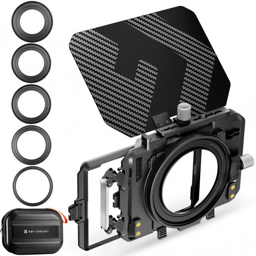 K&F Concept Nano-Xcel Matte Box Kit for 4x5.65 Filters