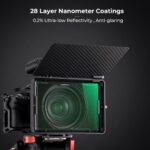 K&F Concept Black Mist 1/4 4×5.65 Square Cinema Filter Slim HD Multi-Coated - الصورة 6