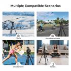 K&F Concept 73 Aluminum Travel Tripod with Fluid Head - الصورة 2