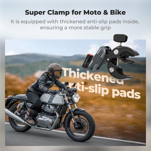 K&F Concept Quick Release Clamp Mount Handlebar Holder - الصورة 6
