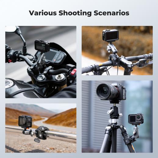 K&F Concept Quick Release Clamp Mount Handlebar Holder - الصورة 7
