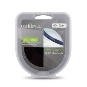 Green.L ND4– Neutral Density Filter - 72mm