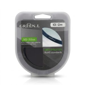 Green.L ND8– Neutral Density Filter - 62mm