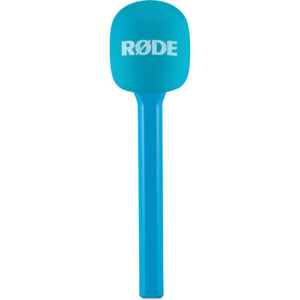 RODE Interview GO Handheld Mic Adapter for Wireless Clip-On Transmitter - Blue
