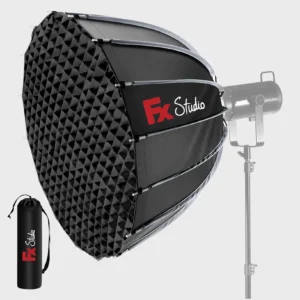 Fx Studio 90cm Deep Parabolic Softbox with Grid -Bowens Mount