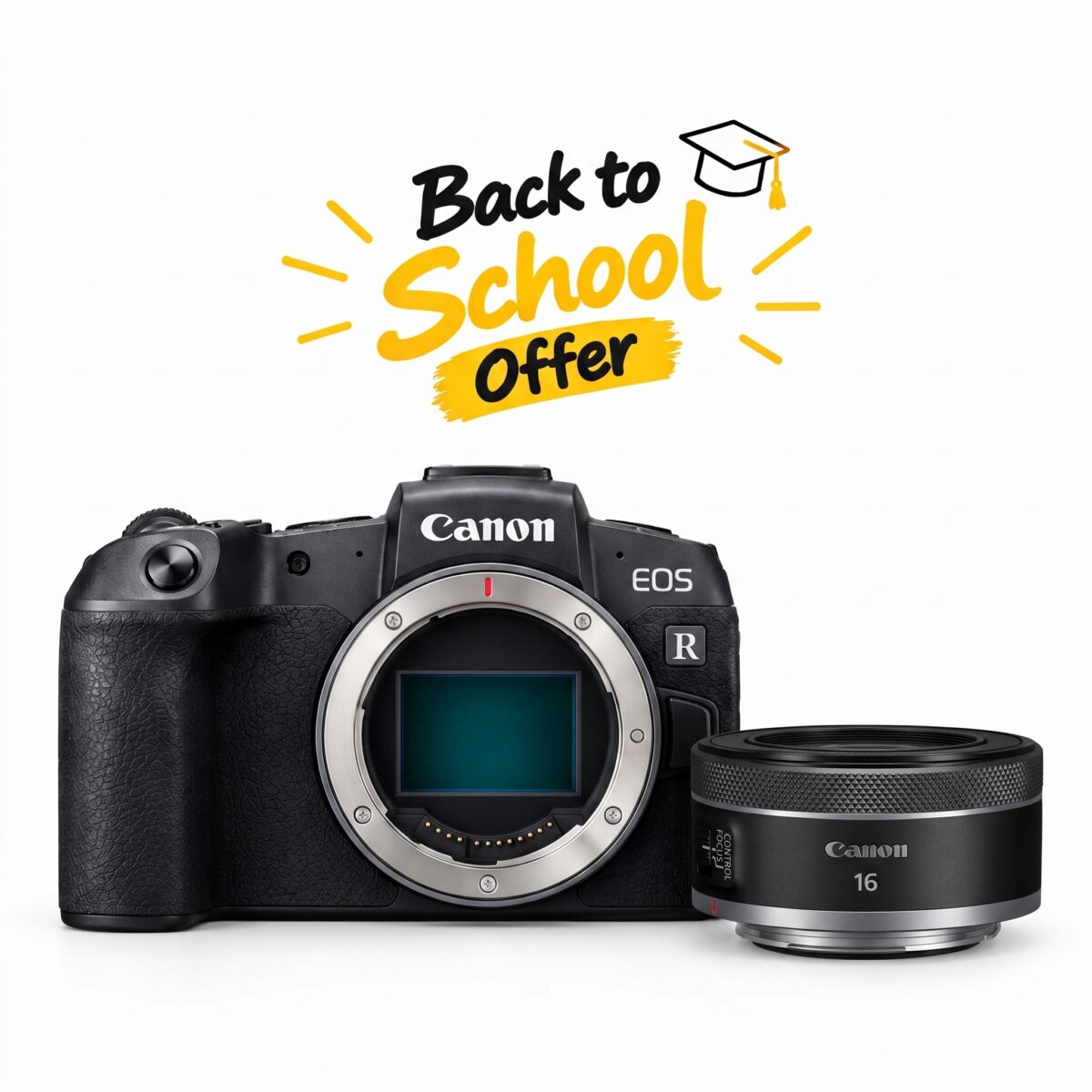 Canon EOS RP Full Frame Mirrorless Camera with RF 16mm f2.8 STM Lens