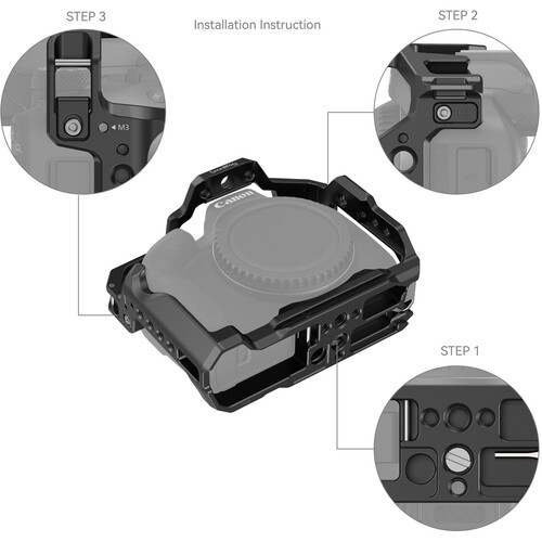 SmallRig Full Camera Cage for Canon EOS R50 - الصورة 3