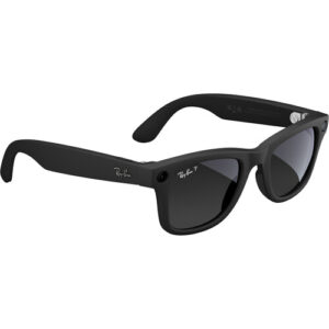 Meta Ray-Ban Wayfarer Glasses with Polarization Matte Black- Standard- Gen 2
