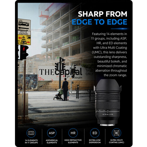 Samyang AF 24-60mm f/2.8 Lens (Sony E) - الصورة 5