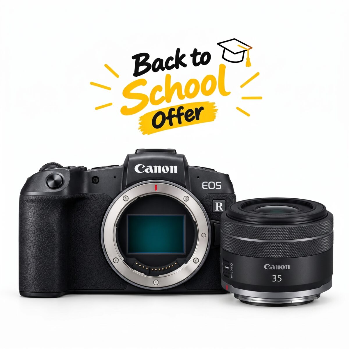 Canon EOS RP Full-Frame Mirrorless Camera with RF 35mm f1.8 Macro IS STM Lens