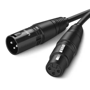 UGREEN 5M Balanced XLR Male to Female Microphone Extension Cable Premium Shielded Audio Cord for PA Systems Studio Recorders Amplifiers Mixers and Live Stage Speakers