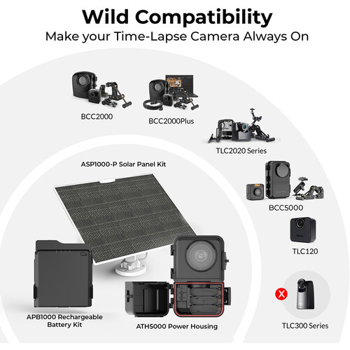 Brinno BCC5000 Outdoor Time-Lapse Camera Bundle with APB1000 Battery Kit - Image 2
